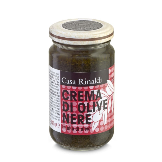 Cremă de măsline negre în ulei de măsline 180g