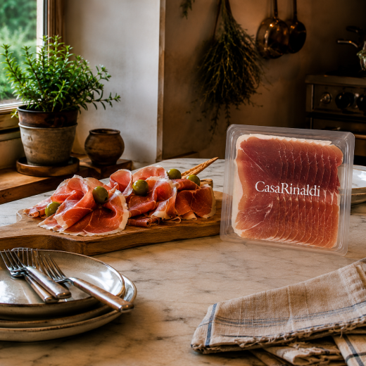 Caserolă Prosciutto crudo felii 100g