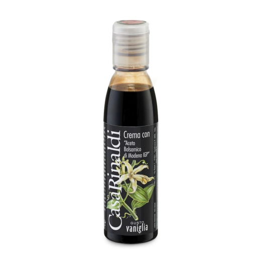 Cremă cu oțеt balsamic de Modena IGP aromatizată cu  vanilie 150ml