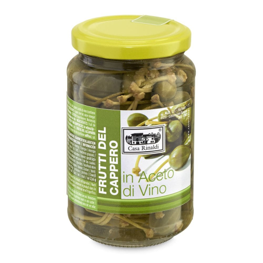 Fructe de caper pe o crenguță în oțet de vin 370g