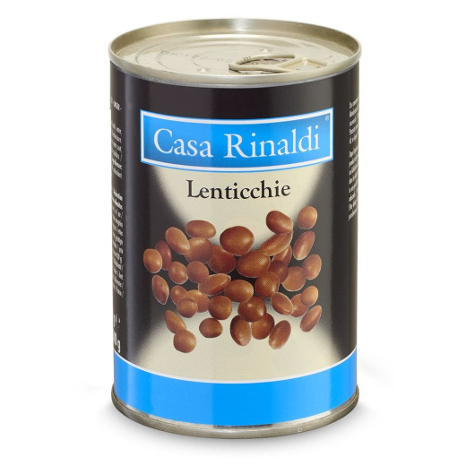 Boabe de linte fierte 400g