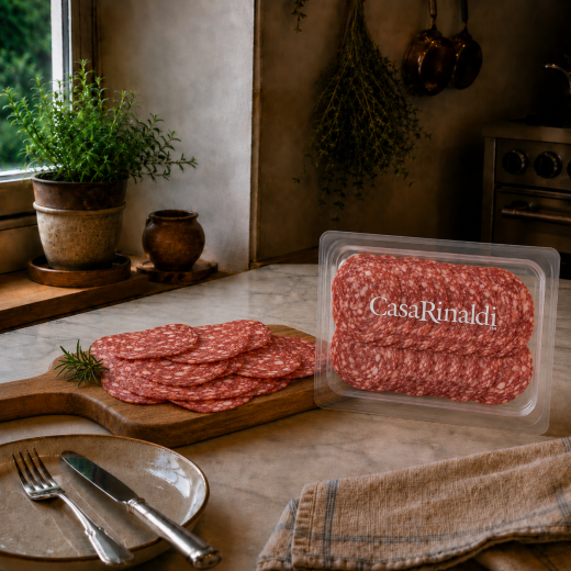 Caserolă Salam Milano felii 90g