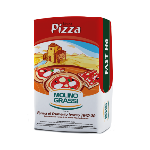 Făină Pizza Fast H6  MOLINO GRASSI 25kg