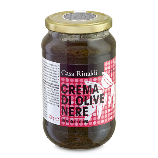 Cremă de măsline negre în ulei de măsline 500g