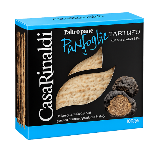 Snack crocanti italieni Panfoglie cu trufe 100g