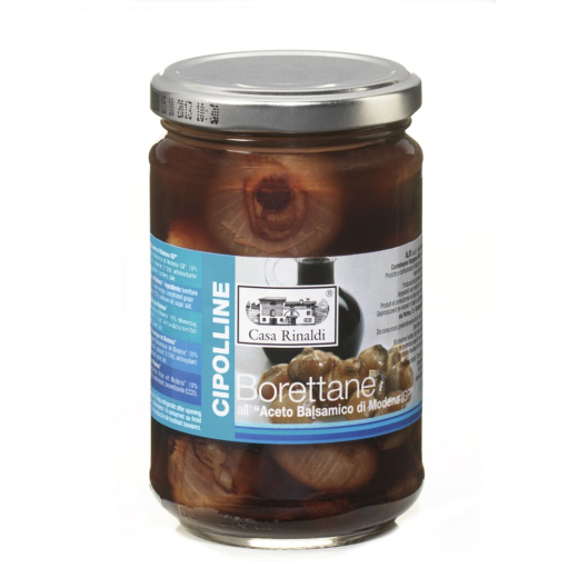 Ceapă mică Borettana în oțet balsamic IGP 300g