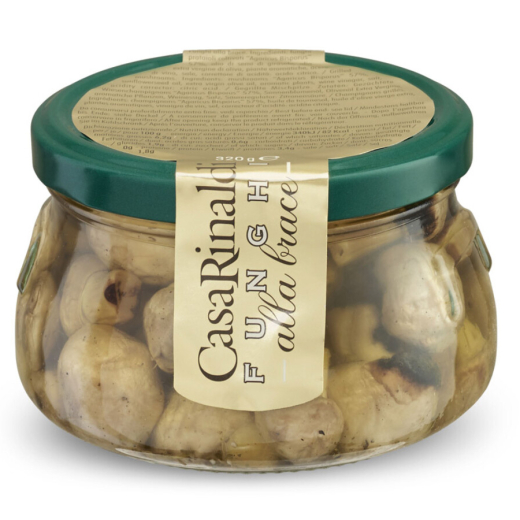 Ciuperci la grătar (alla brace) în ulei 320g