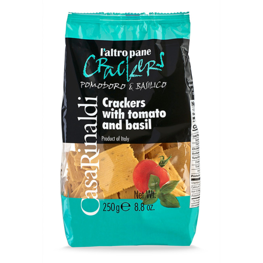 Crackers cu roșii și  busuioc 250g