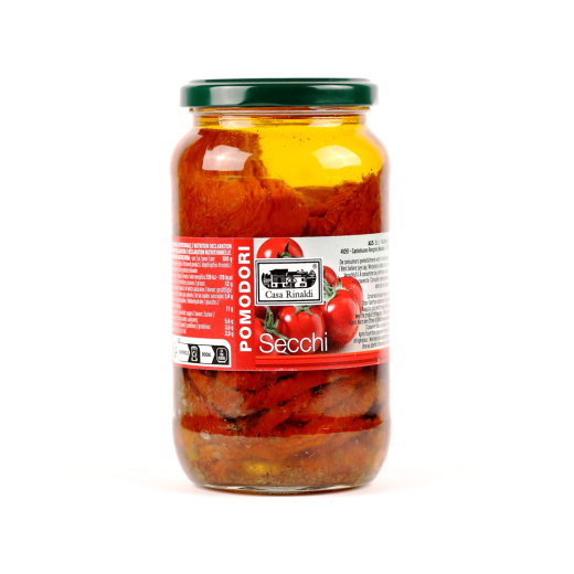 Roșii uscate în ulei de floarea soarelui 535g