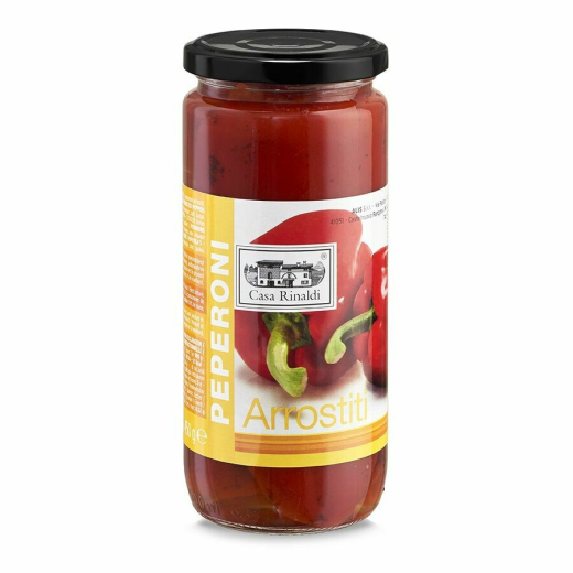 Ardei roșii la grătar in otet 450g