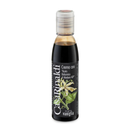 Cremă cu oțеt balsamic de Modena IGP aromatizată cu  vanilie 150ml
