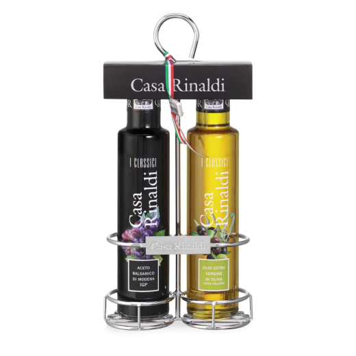 Set CLASIC ulei  de măsline extra virgin 250ml + oțet balsamic de Modena IGP 250ml