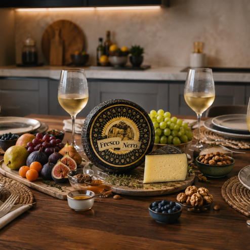 Branza Asiago DOP Fresco Negru CF(~14kg)