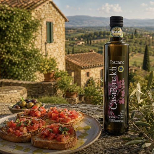 Ulei de măsline extra virgin Toscano IGP 500ml