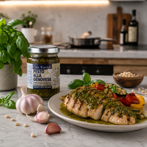 Pesto genovese cu ulei de semințe 130g