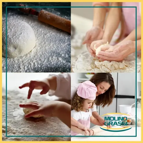 Făină Pizza + Focaccia Midi MOLINO GRASSI 1kg