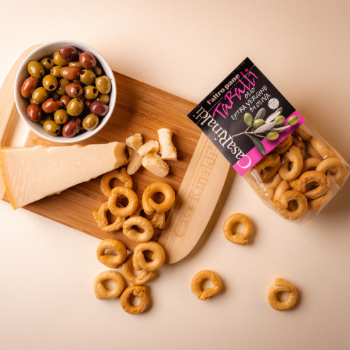 Taralli cu usturoi si ardei iute 200g