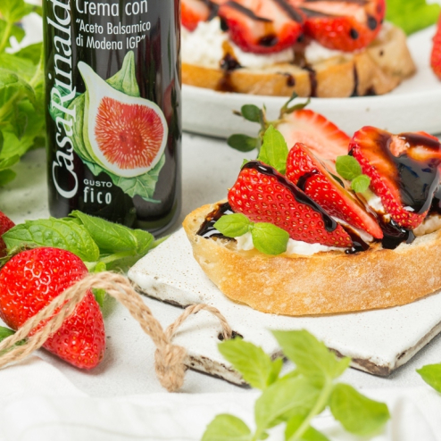 Cremă cu oțеt balsamic de Modena IGP aromatizată cu smochine 500ml