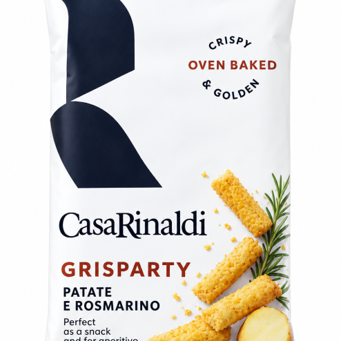 Mini Grissini Gris Party cu cartofi și rozmarin 100g