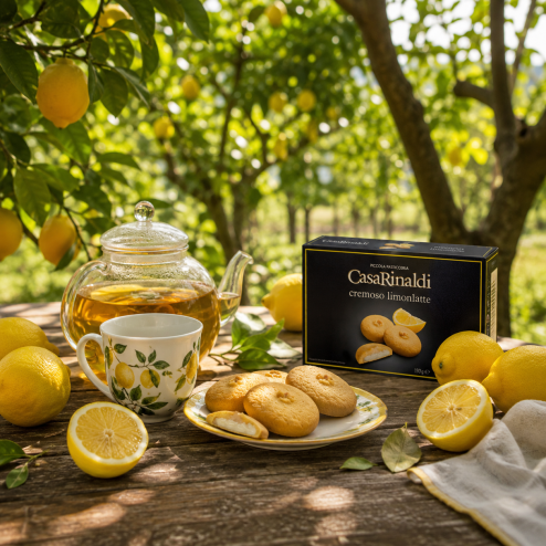 Bisсuiți Cremoso Limonlatte lămaie-lapte 140g