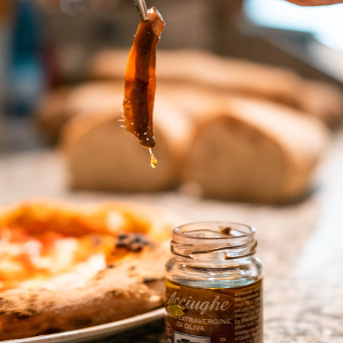 Fileuri de anșoa în ulei de măsline extra virgin 95g