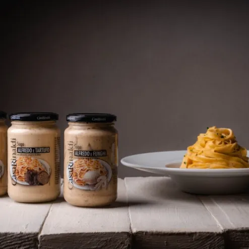 Sos Alfredo cu trufe pentru pastе 340g