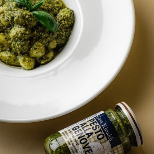 Pesto genovese cu ulei de măsline extravirgin 180g