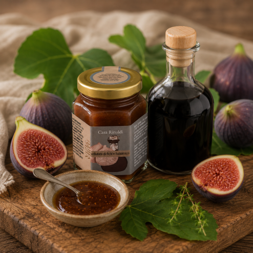 Muștar de smochine  si  oțet balsamic de Modena IGP 120g