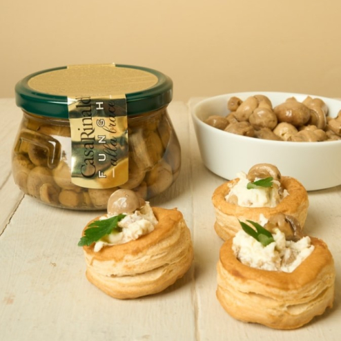 Ciuperci la grătar (alla brace) în ulei 320g
