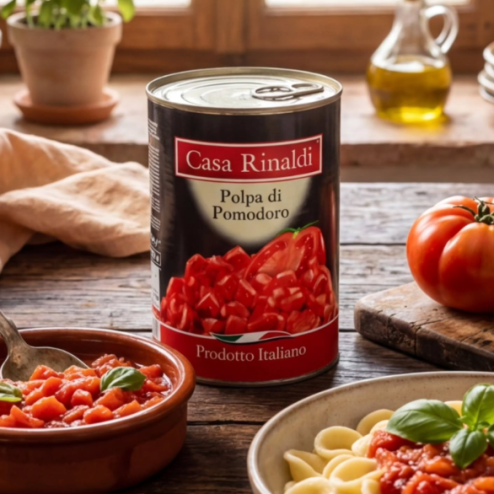 Roșii tăiate 400g