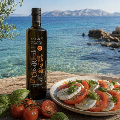 Ulei de măsline extra virgin Val di Mazara Sicilia DOP 500ml