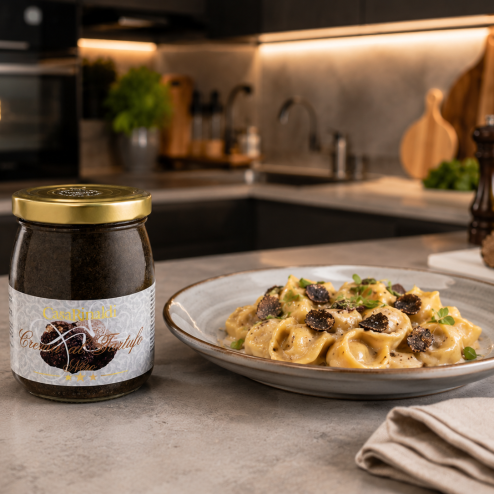 Cremă cu trufe negre 500g