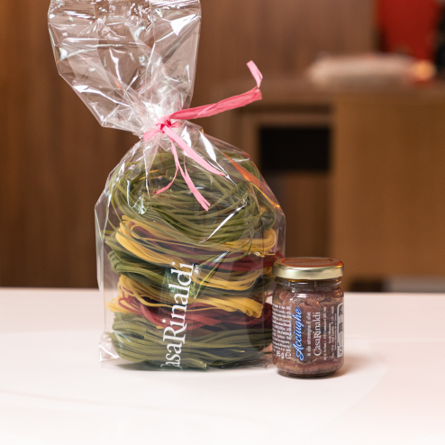 Paste Taglierini d'Alba tricolore cu ou 250gr