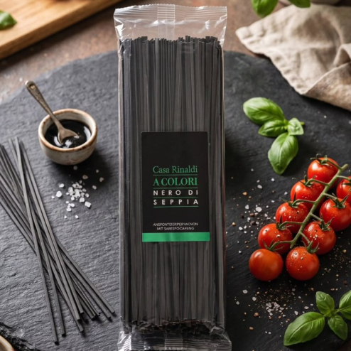 Paste Tagliatelle cu cerneala de sepie 500g