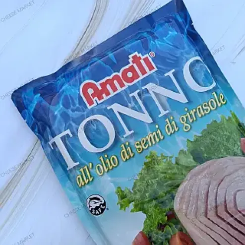Ton în ulei floarea soarelui Amati plic 1kg