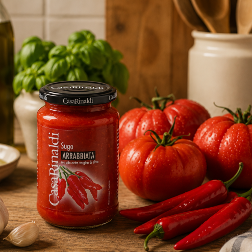 Sos de roșii cu ardei iute Arrabbiata 350g