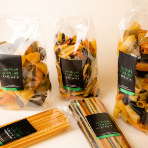 Paste Penne Rigate Fantezie Le 5 Colori 500g