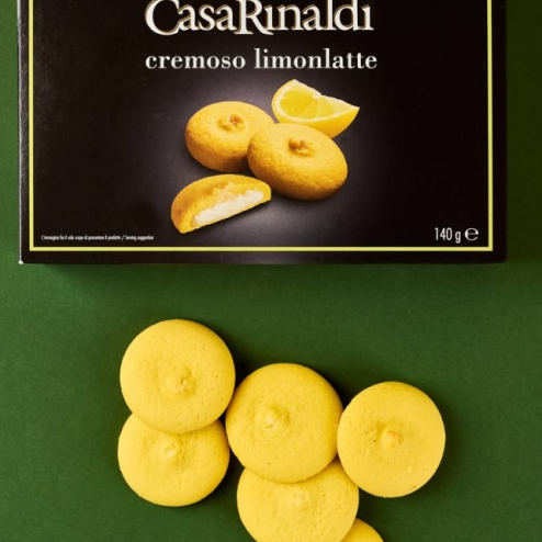 Bisсuiți Cremoso Limonlatte lămaie-lapte 140g
