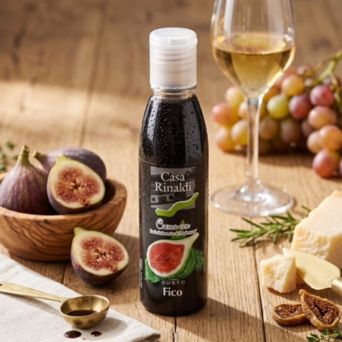Cremă cu oțеt balsamic de Modena IGP aromatizată cu smochine 150ml
