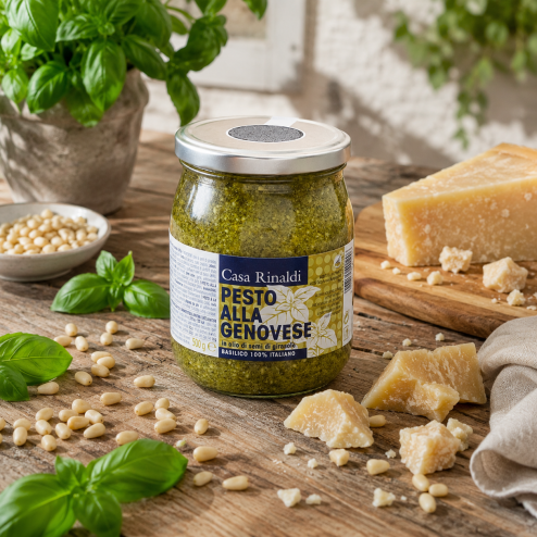Pesto genovese cu ulei de semințe 500g