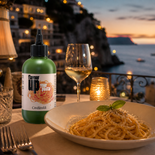 flavour up your pasta condiment cu busuioc si usturoi 250ml