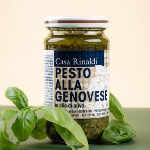 Pesto genovese cu ulei de măsline extravirgin 180g