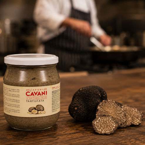 Sos tartufat cu ciuperci Cavani 540g