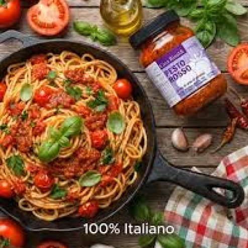 Pesto roșu cu ulei de semințe 900g