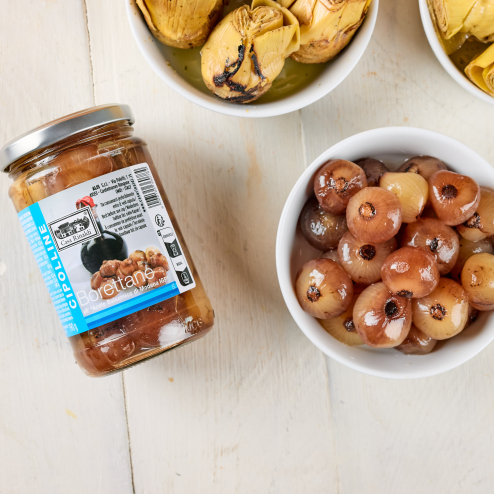 Ceapă mică Borettana în oțet balsamic IGP 300g