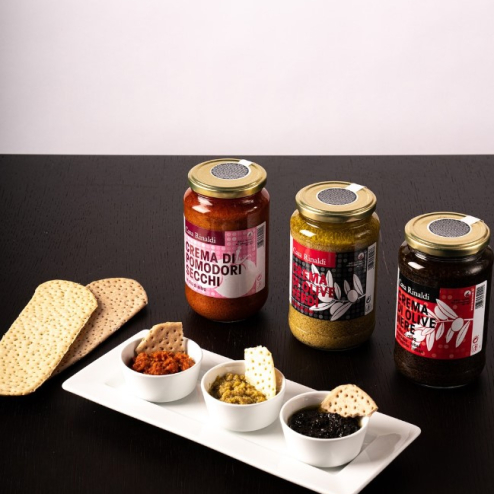 Cremă de măsline negre în ulei de măsline 500g