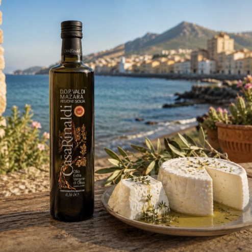 Ulei de măsline extra virgin Val di Mazara Sicilia DOP 500ml