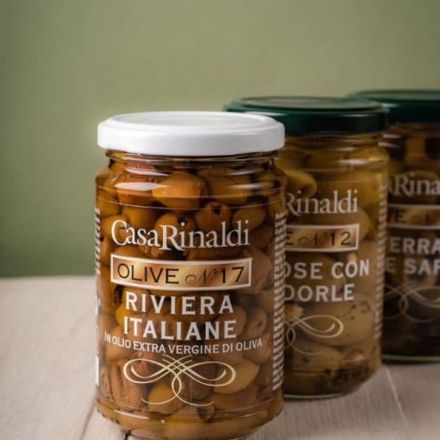 Masline Riviera fără sâmburi in ulei extra virgin 280g